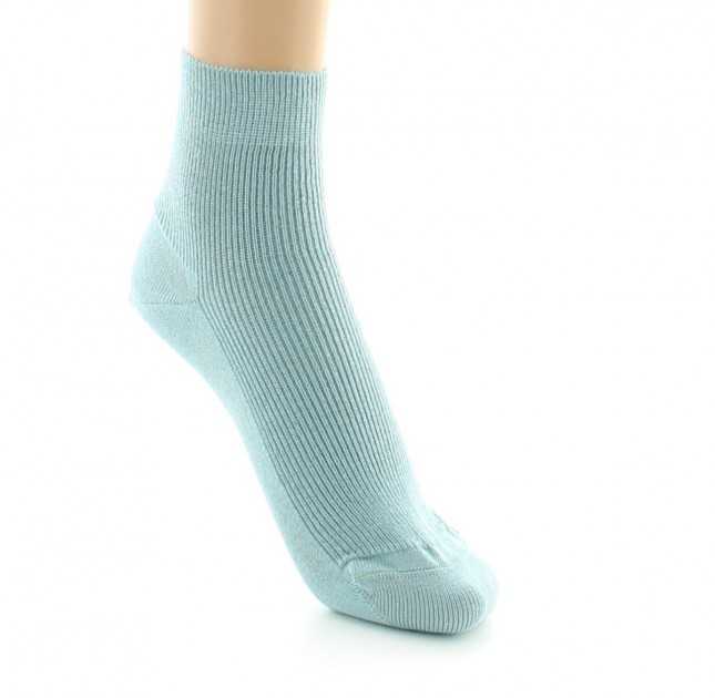 Socquettes Sport Dynamic Blanc - Chaussettes femme tricotées en France -  Bleuforêt