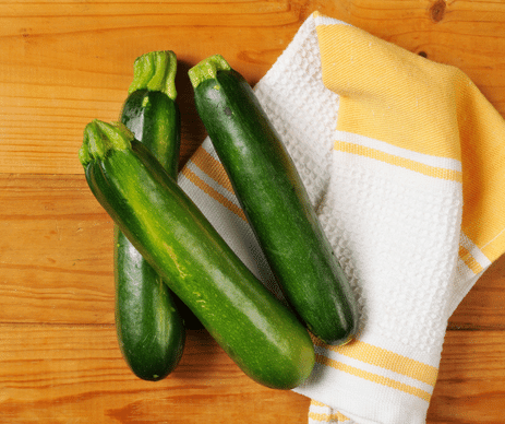 Courgettes et courges