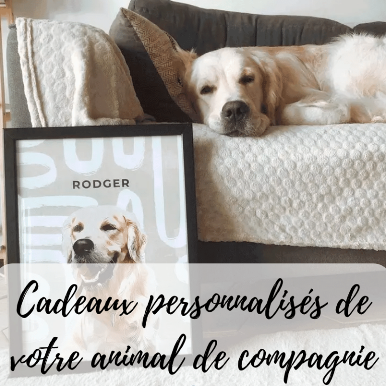 Cadeaux personnalisés de votre animal