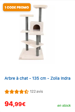 Zoomalia Bonnes affaires Chat 2