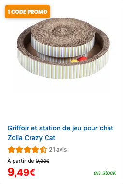 Zoomalia Bonnes affaires Chat 3