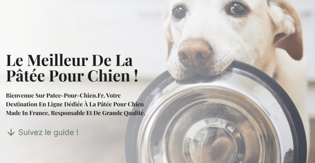 Bannière patee-pour-chien.Fr